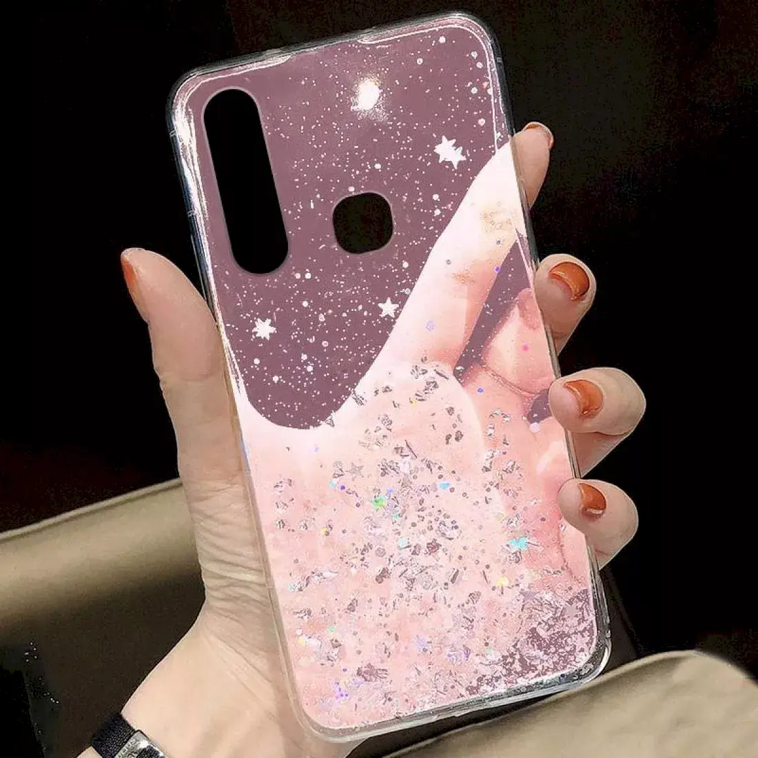 Fusion Accessories Glue Glitter vāciņš Samsung Galaxy A42 5G Photo 3
