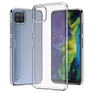Silikona maciņš Samsung Galaxy A22 5G, fusion accessories, caurspīdīgs, 1 mm