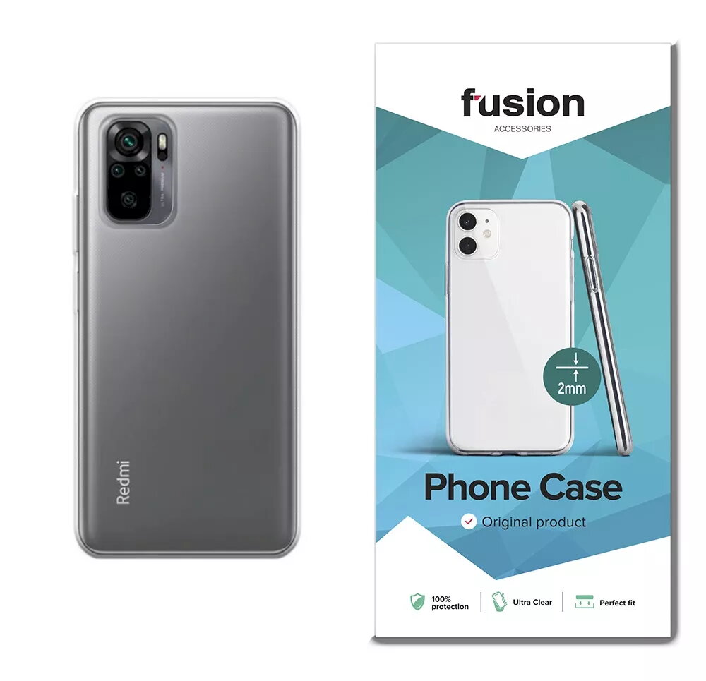 Fusion Ultra Clear Series silikona vāciņš