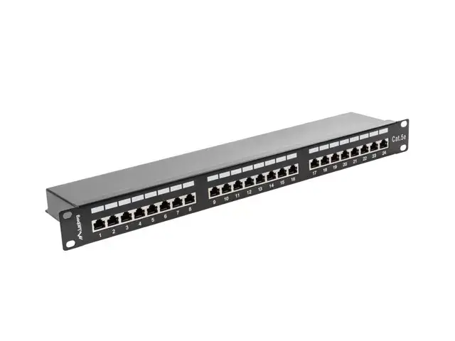 Patch panel 1U LANBERG PPS5-1024-B Photo 2