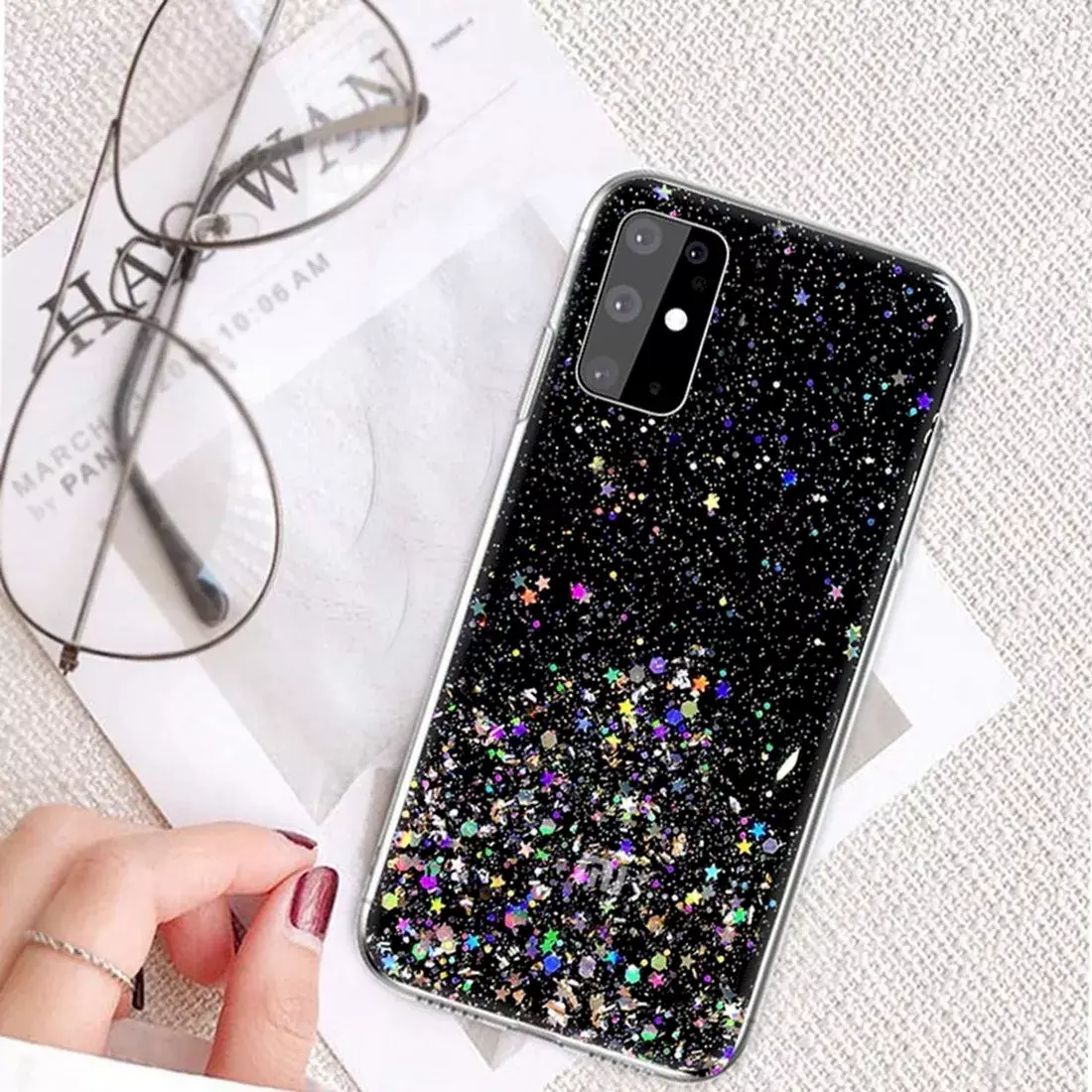 Fusion Accessories Glue Glitter vāciņš Apple iPhone 13 Pro Max Photo 6