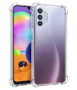 Fusion prettriecienu vāciņš 0.5 mm silikona vāciņš Samsung A136 Galaxy A13 5G caurspīdīgs