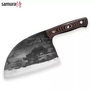 Samura MadBull serbu cirvis-chopper 3×110×180 mm, tērauds Aus-8 60 HRC, melni-sarkana G10 rokturis