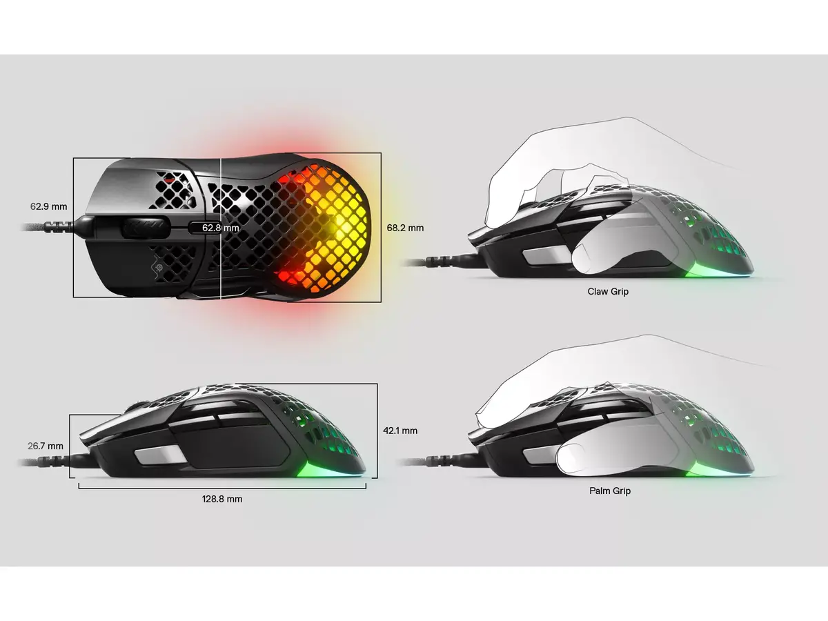 Мышь Steelseries Aerox 5 Photo 11