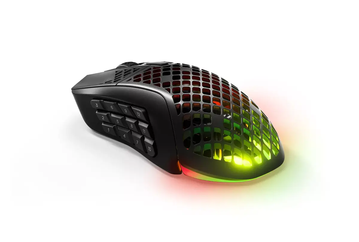 Мышка SteelSeries Aerox 9 Black Photo 2