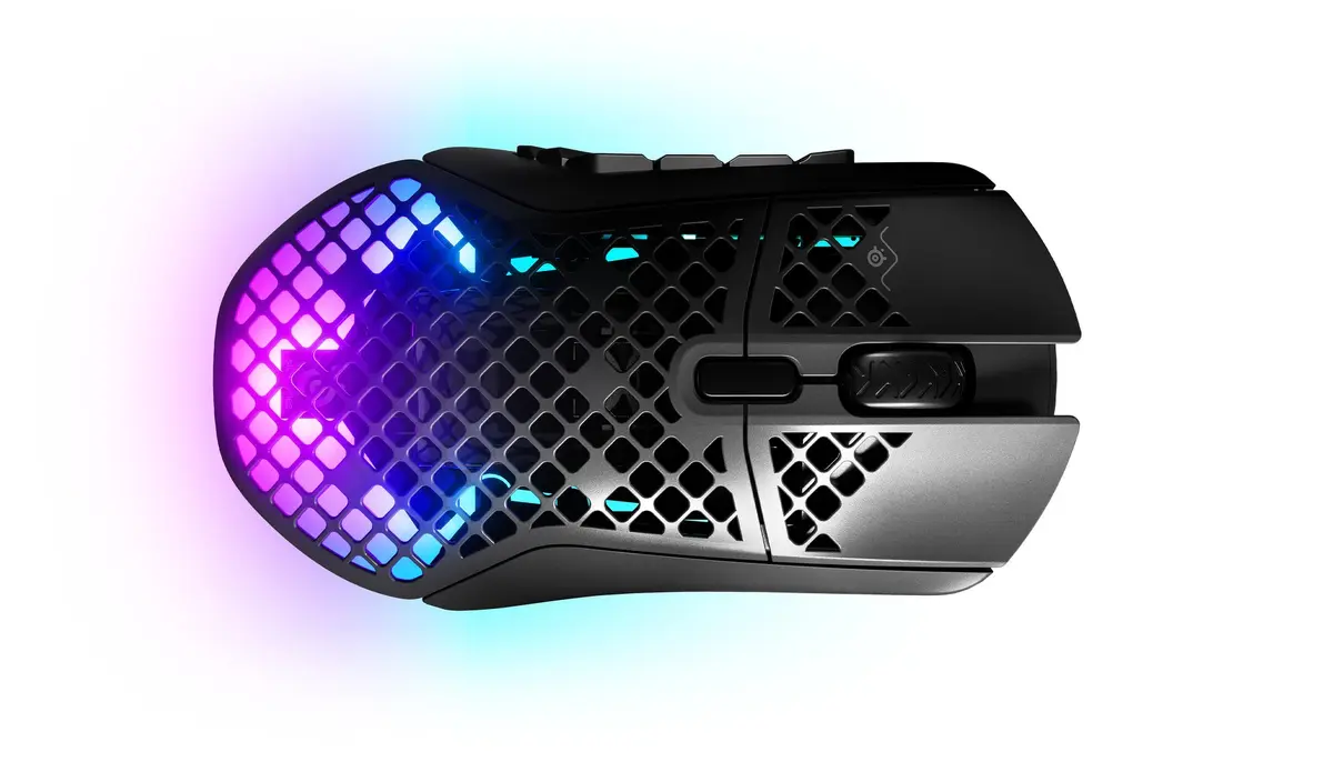 Pele SteelSeries Aerox 9 Black Photo 9