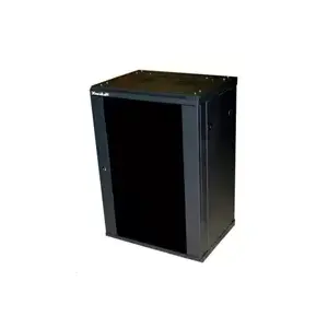 Wall mount rack XtendLan WS-15U-64-BLACK-P 15U 600x450 mm, 60 kg load capacity
