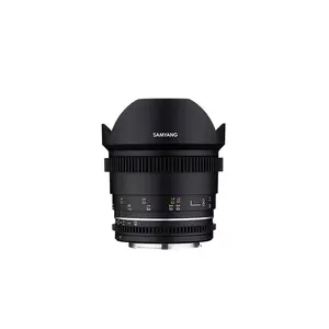 Lens Samyang VDSLR 14mm T3.1 MK2 for MILC, 14 elements/10 groups, 0.28 m close focus, 77 mm filter, bayonet mount