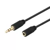DELTACO MM-161-K audio kabelis 3,5 mm, 3 m Photo 3