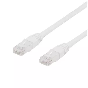 Network cable DELTACO TP-610V-K U/UTP Cat6 10m white