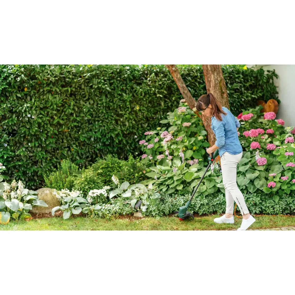 2-in-1 Krūmgriezis un zāles pļāvējs Bosch EasyGrassCut 18V-26 Photo 3
