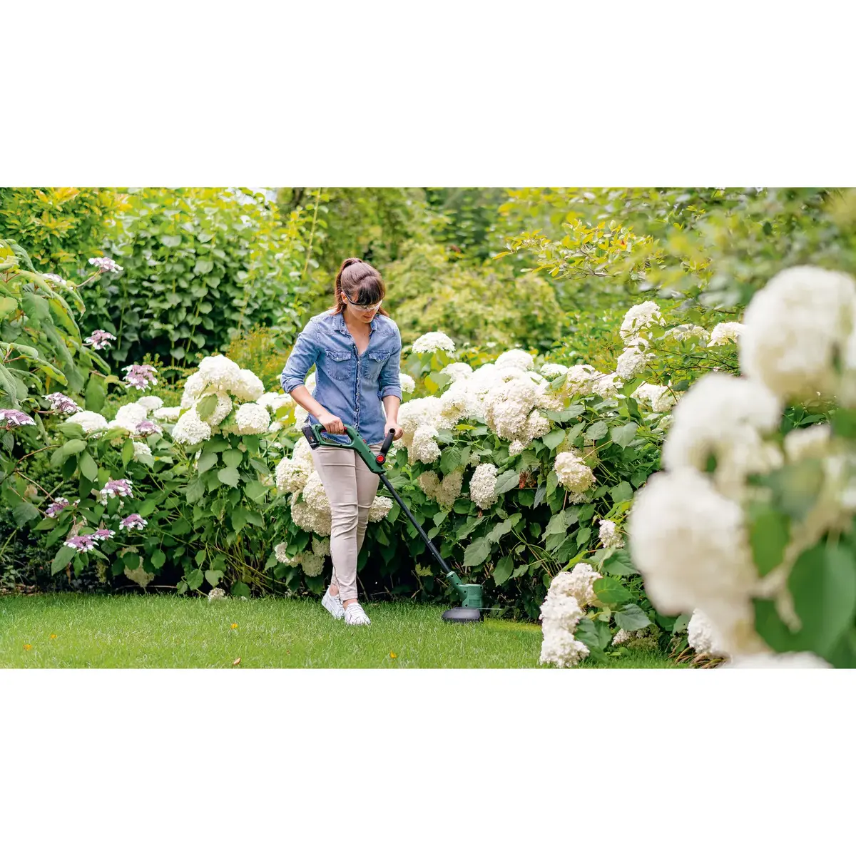 2-in-1 Krūmgriezis un zāles pļāvējs Bosch EasyGrassCut 18V-26 Photo 5