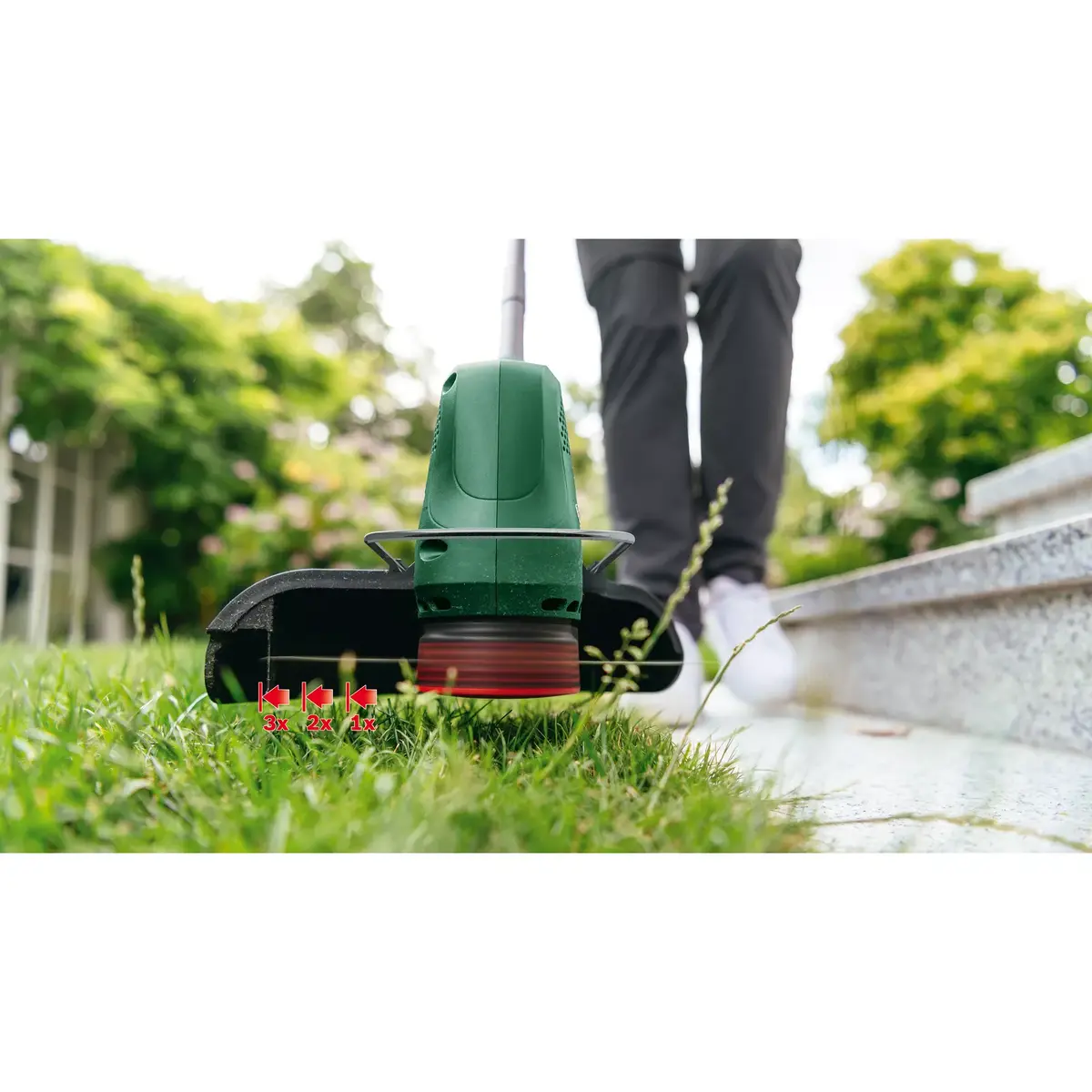 2-in-1 Krūmgriezis un zāles pļāvējs Bosch EasyGrassCut 18V-26 Photo 6