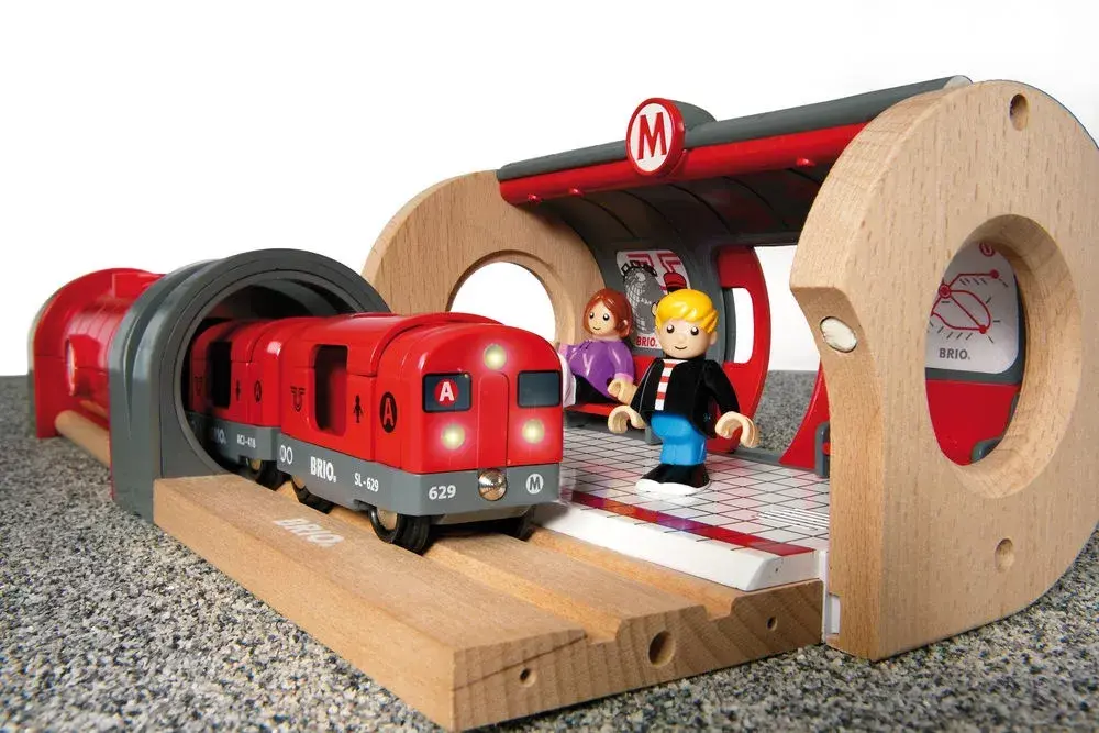 Vilciens BRIO Metro Railway Set Photo 2