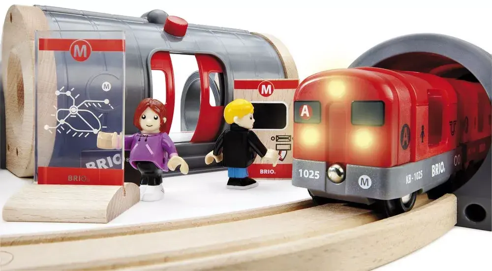 Vilciens BRIO Metro Railway Set Photo 4
