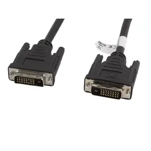 DVI cable Lanberg CA-DVID-10CC-0018-BK 1.8 m Black