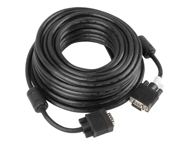 VGA cable LANBERG CA-VGAC-10CC-0150-B — 15 m Photo 2