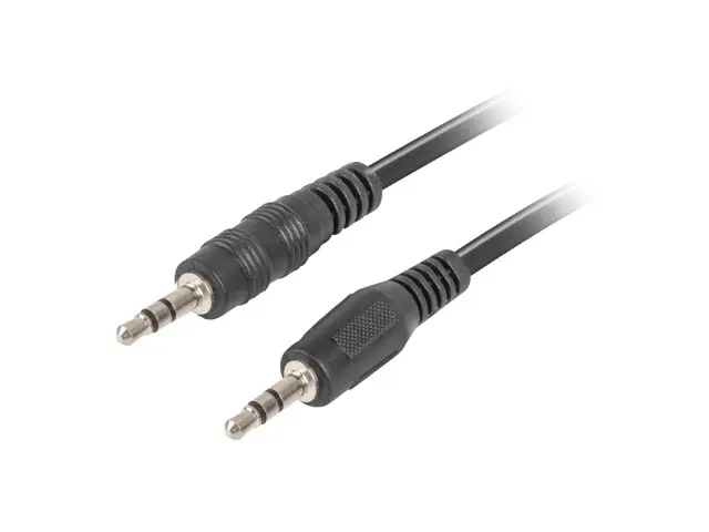 Lanberg CA-MJMJ-10CC-0020-BK audio kabelis 2 m