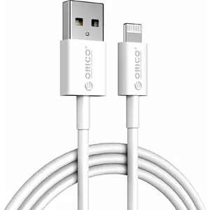 Lightning Cable ORICO AL01-10-WH-BP, MFi certified 18W, 1 m, white