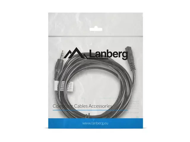 Аудиокабель Lanberg CA-MJFJ-10CC-0030-BK Photo 2