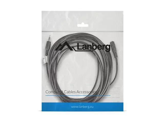 Аудиокабель Lanberg CA-MJFJ-10CC-0050-BK Photo 4