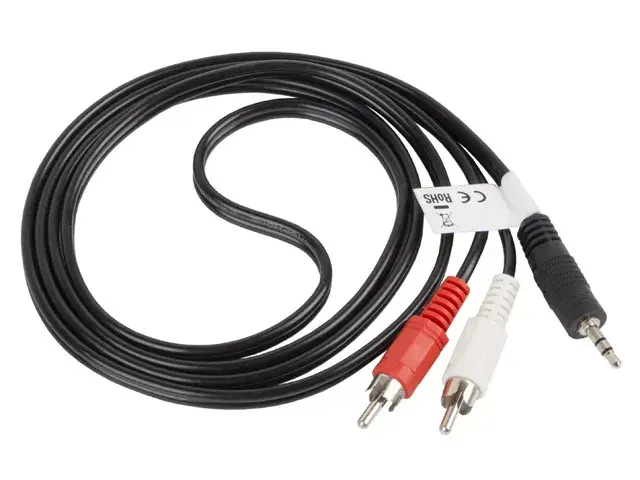 LANBERG аудиокабель 3,5 мм → 2×RCA 1,5 м Photo 3