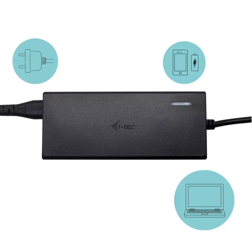 ITEC i-tec Metal USB-C Nano Dock HDMI/VGA ar LAN, 77 W Photo 8
