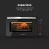 AENO elektriskā cepeškrāsns EO1: 1600 W, 30 L, 6 automātiskās programmas+atkausēšana+mīkla, grils, konvekcija, 6 sildīšanas režīmi, dubultstikla durvis, taimeris 120 min, LCD displejs Photo 8