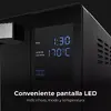 AENO elektriskā cepeškrāsns EO1: 1600 W, 30 L, 6 automātiskās programmas+atkausēšana+mīkla, grils, konvekcija, 6 sildīšanas režīmi, dubultstikla durvis, taimeris 120 min, LCD displejs Photo 19