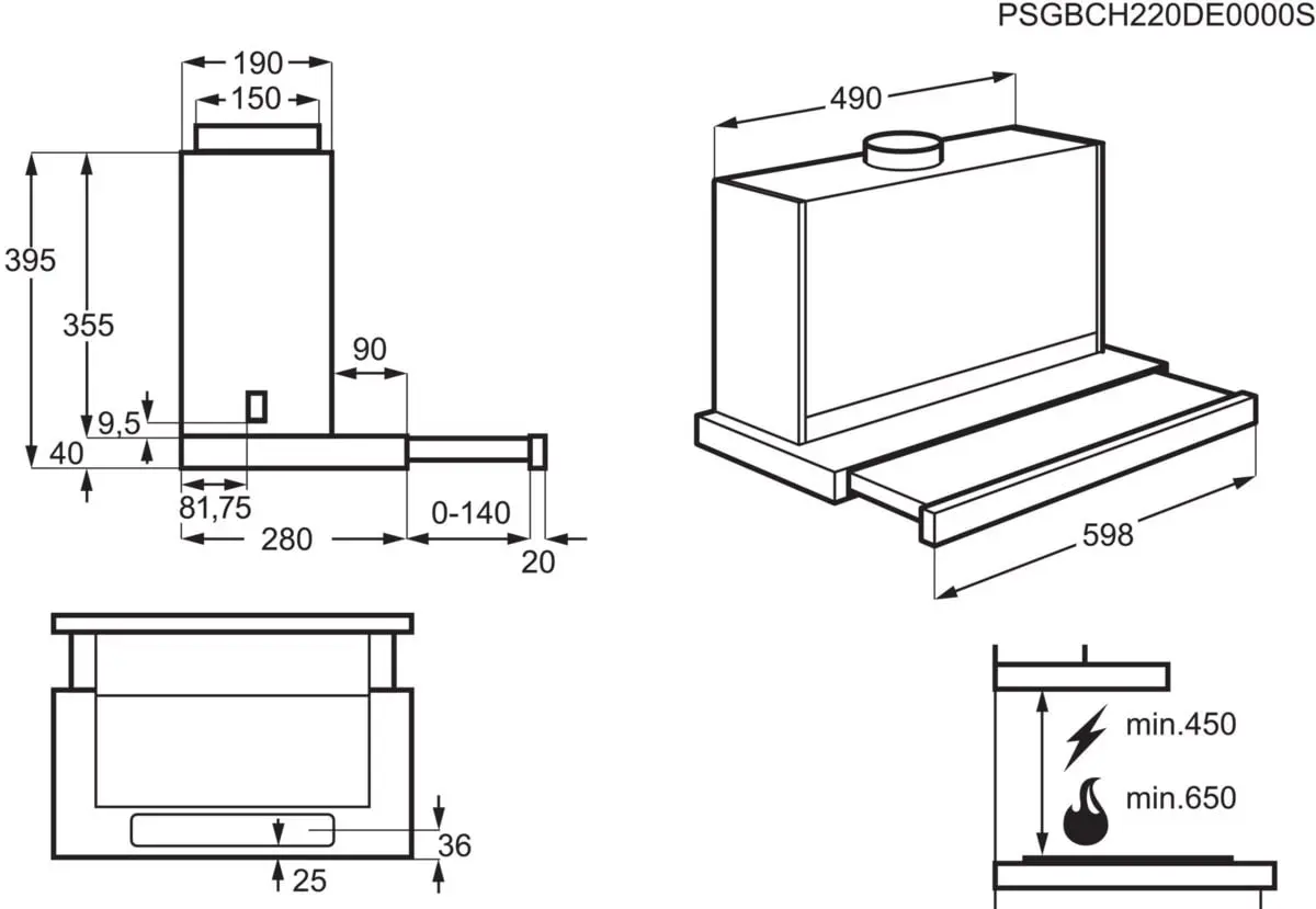 Electrolux LFP616X Range Hood Photo 32