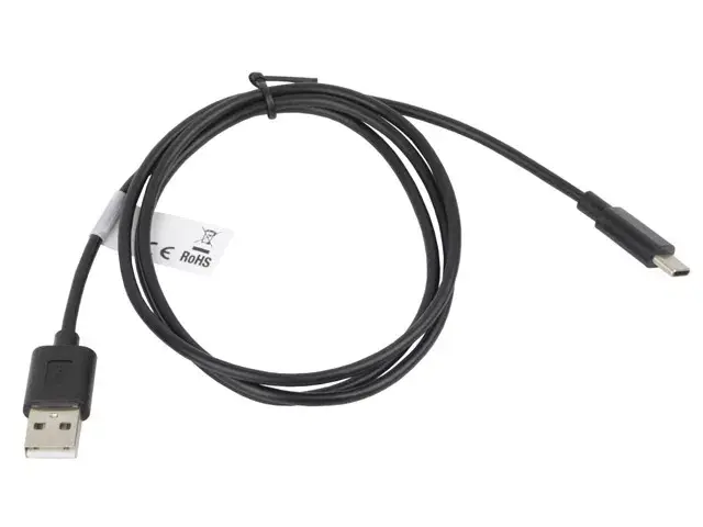 USB-кабель LANBERG CA-USBO-10CC-0010-BK USB A–C 1 м Photo 2