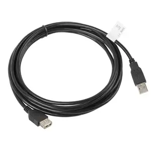USB cable Lanberg CA-USBE-10CC-0030-BK 3m USB 2.0 Black