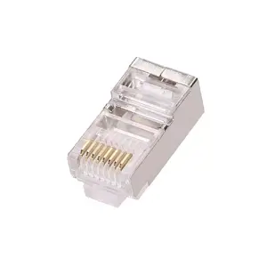 Network Cable Extralink RJ45 Connector CAT5E FTP RJ45 8P8C Transparent