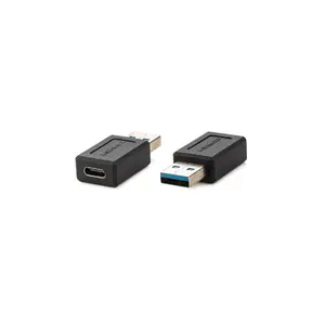 Kramer Electronics AD-USB3/AC cable gender changer USB type–C female connector USB type–A male connector Black