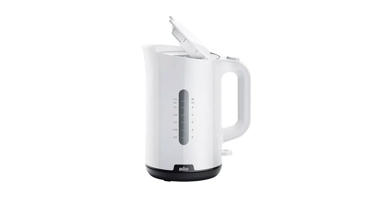 Elektriskā tējkanna Braun 1.7 L 2200 W WK 1100 WH Photo 2