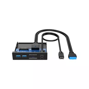 Внутренние интерфейсные карты/адаптер GRAUGEAR G-MP01CR Черный 102x102x25мм