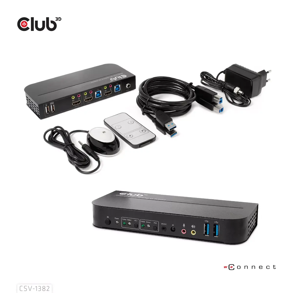 KVM переключатель CLUB3D CSV-1382 Photo 3