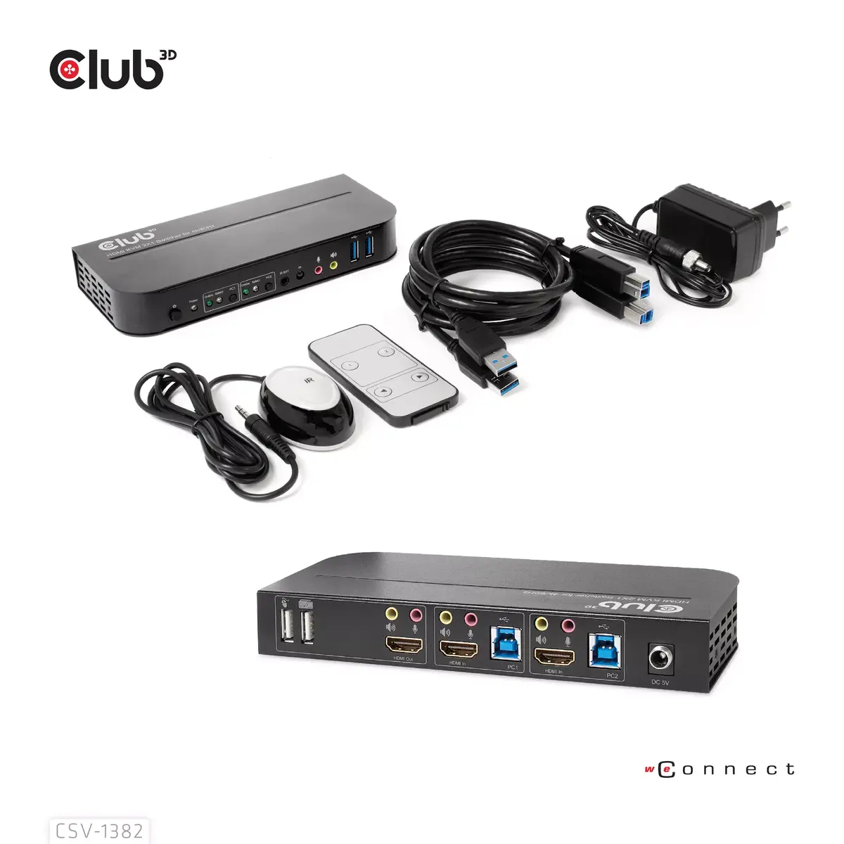 KVM переключатель CLUB3D CSV-1382 Photo 4