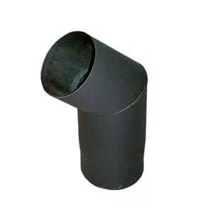 ABX 45 grādu virtuves tvaika nosūcēja līkums, 130 mm diametrs