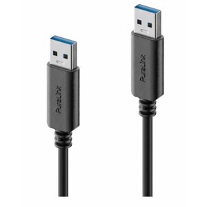 PureLink IS2401-010 USB kabelis 1 m USB 3.2 Gen 1 (3.1 Gen 1) USB A Melns