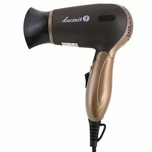 Hair dryer Łucznik HD-212 (chocolate, gold)