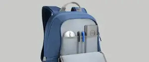 Stay organized with front organizer and side pockets
