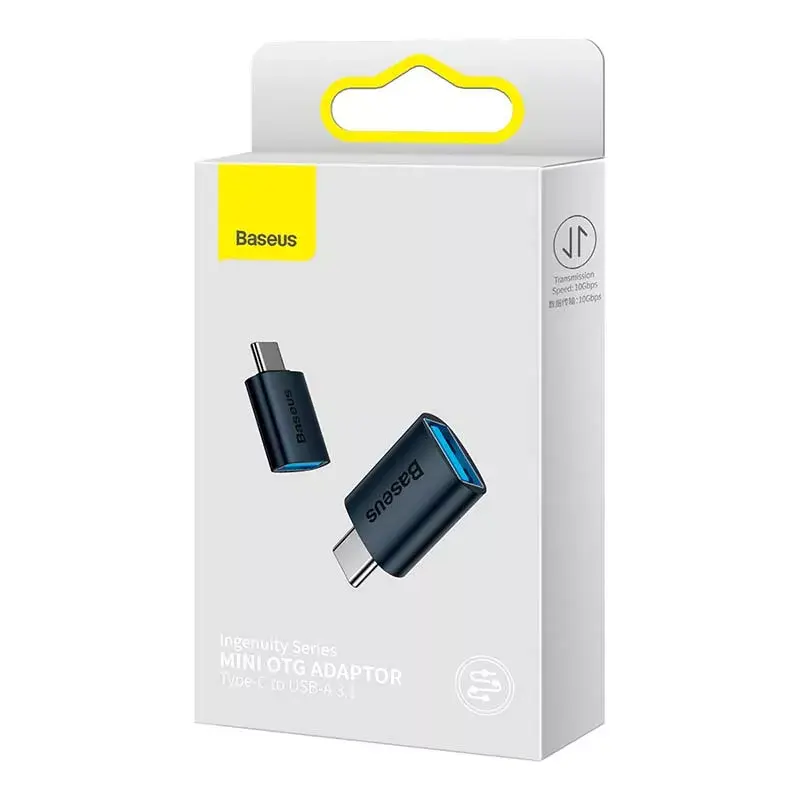 USB-C to USB-A Adapter, Baseus Ingenuity, ZJJQ000003 Photo 10