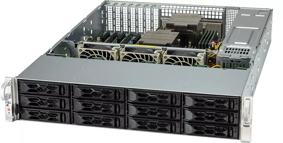 Datora korpuss Supermicro AS-2024S-TR Rack (2U)
