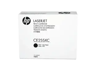 Toner cartridge HP CE255XC (No.55X) — High Yield, Black