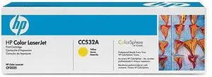 Картридж тонерный HP 304A Yellow CC532AC — желтый тонер, ресурс около 2500 страниц