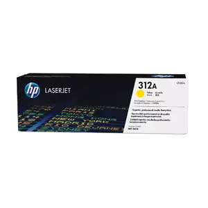 Картридж тонерный HP 312A Yellow CF382A — для LaserJet, ресурс 2700 страниц, 1 шт.
