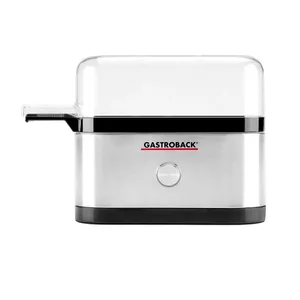 Gastroback Design Mini 3 яйца 350 W Черный, Нержавеющая сталь