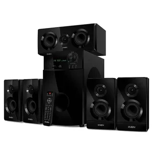 Акустическая система SVEN HT-210 5.1 канала, 125 Вт RMS, сателлиты 75 Вт, чёрный, проводное и Bluetooth