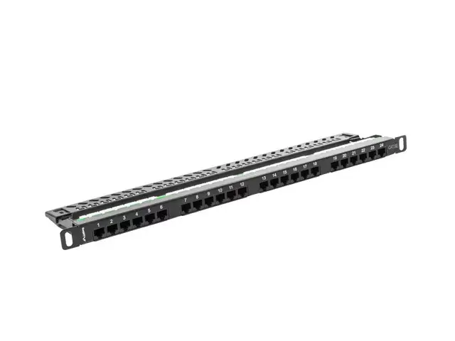 LANBERG PPU5-0024-B 24‑port patch panel Photo 2